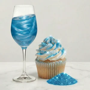 Light Blue Edible Glitter