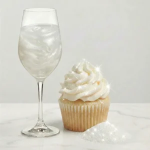 White Edible Glitter